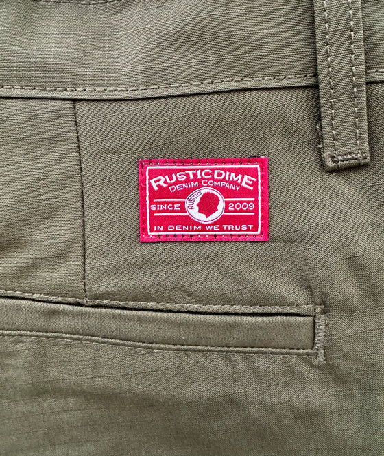 OLIVE RIPSTOP | WORKWEAR CHINO CLASSIC - Rustic Dime